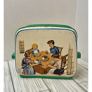 Vintage Metal Toy Toaster - Still Dings